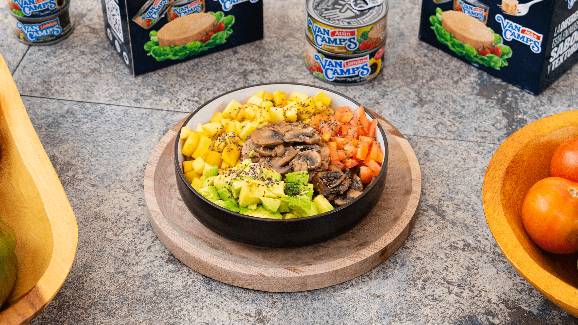 bowl-de-atun-con-champiñones