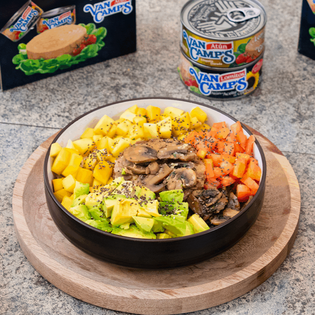 bowl-de-atun-con-champiñones