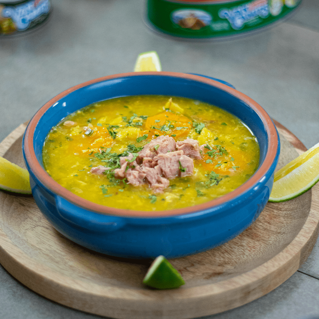 raspado-de-verde-con-atun